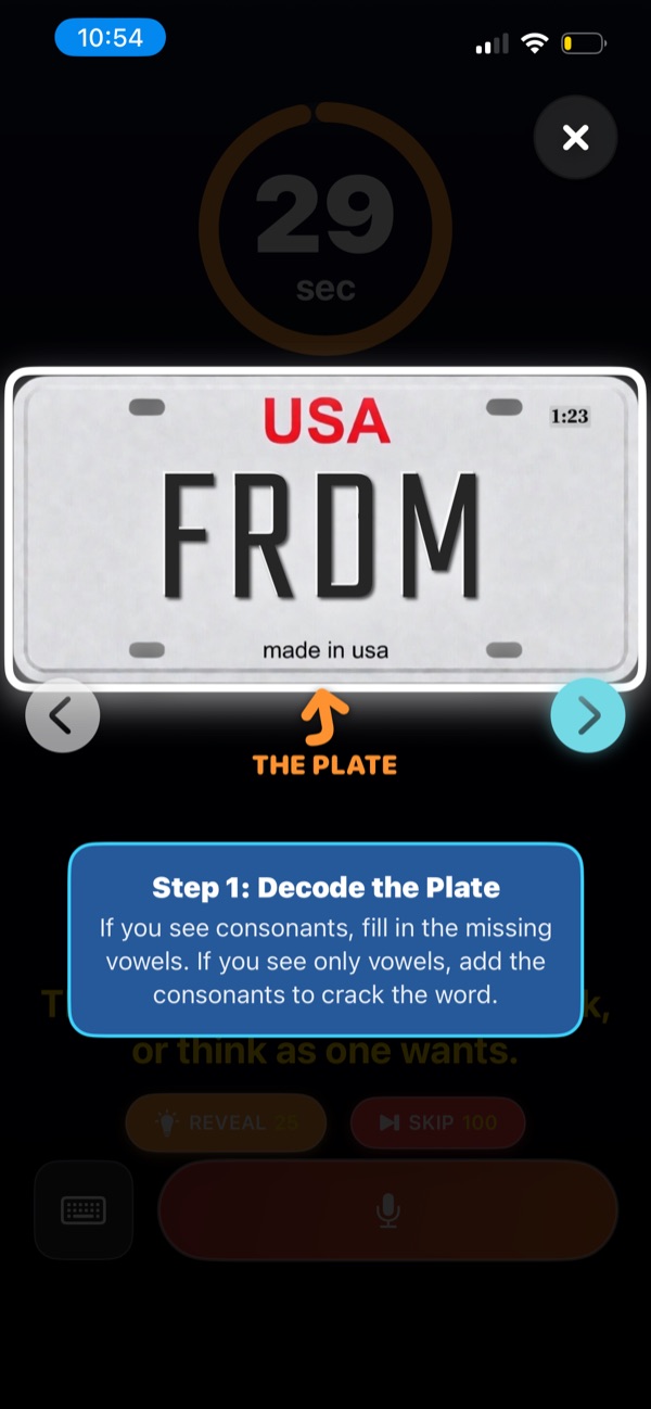 Step 1 — Decode the Plate: the FRDM plate