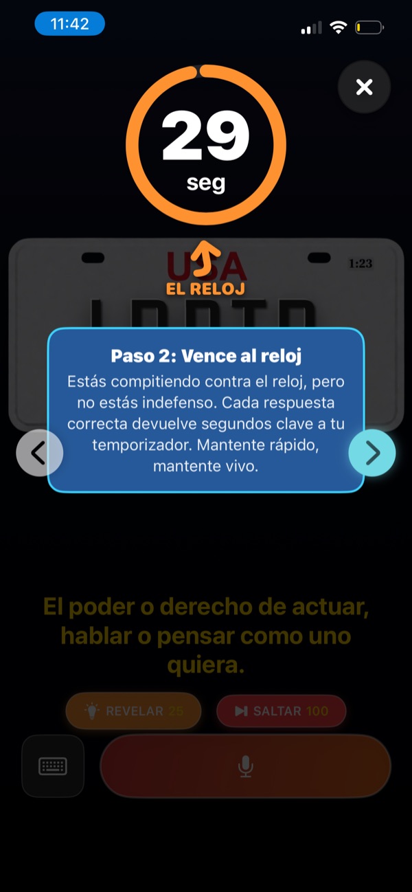 Paso 2 — Gánale al reloj: el cronómetro en cuenta regresiva
