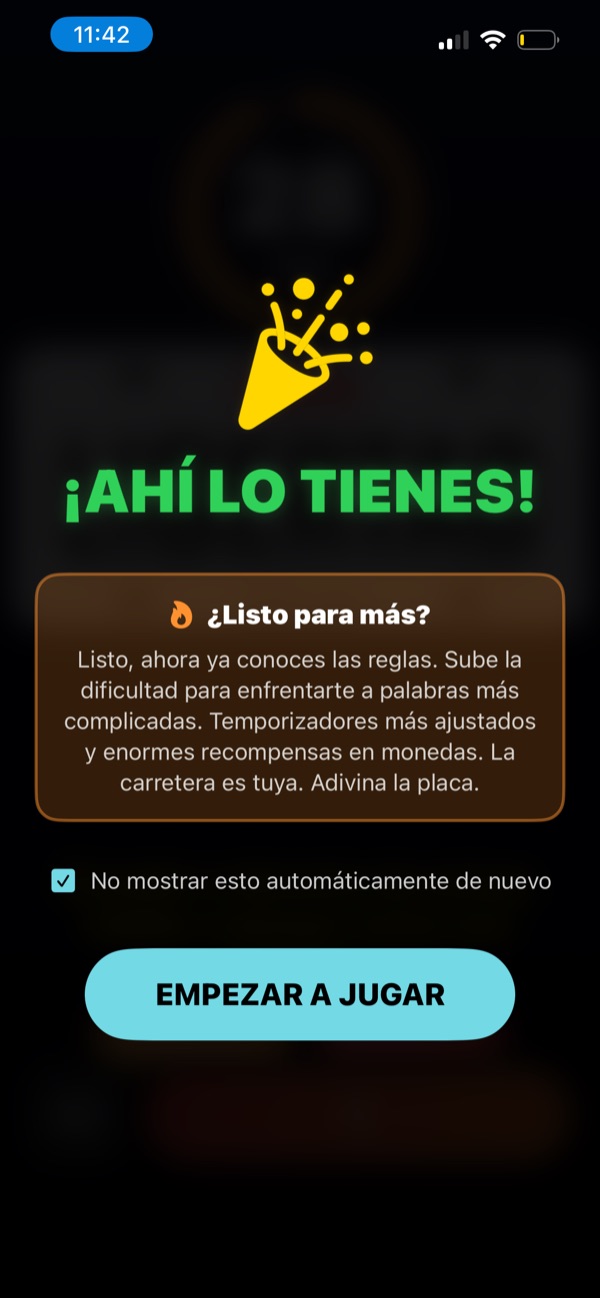 Tutorial completado — Bono de jugador nuevo, +2,500 monedas